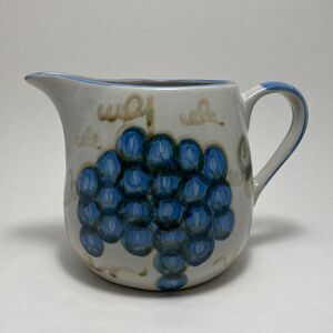 John B Taylor Ceramics Vintage Grapes Pitcher | 5.25" | Louisville